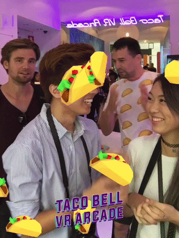 vrarcade GIF by Taco Bell VR Arcade