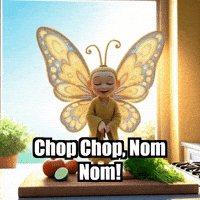 Nom Nom Cooking GIF by BuddhaFlyJourney