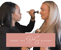 debbyvanschoor makeup skincare packing pedicure Sticker