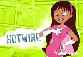 the awesomes hotwire GIF by HULU
