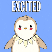 Excited Lets Go GIF by Pudgy Penguins