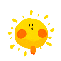 Sun Sunshine Sticker by Bos Animation