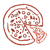 Pizza Pizzapie Sticker by aishLIT