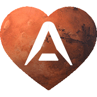 marsneo space rocket universe planet Sticker