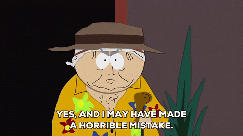 old man mistake GIF by South Park 