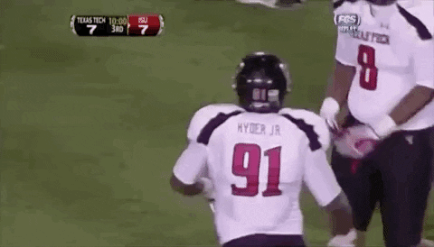 college football sport GIF by Texas Tech Football
