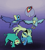 Art Flying GIF by Dax Norman