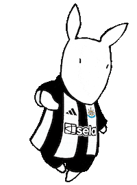 Newcastle United Football Sticker by Rex The Dog