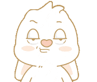 Party Bunny Sticker by EVANS艾特兔