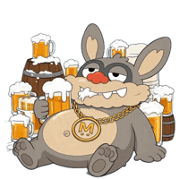 Drunk Happy Hour Sticker