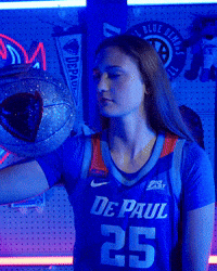 Womens Basketball Chicago GIF by DePaul Athletics
