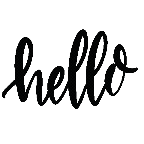 Art Hello Sticker