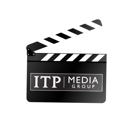 ITPMEDIAGROUP giphyupload media itp clapperboard Sticker