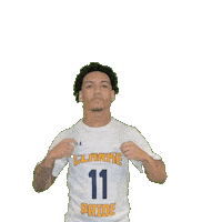 Mens Basketball Sticker by Clarke University