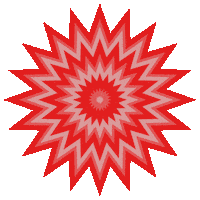 REBELL_STUDIO logo design star studio Sticker