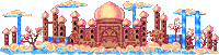 India Palace Sticker