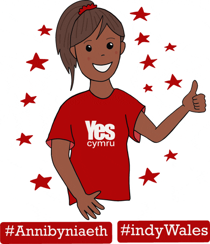 YesCymru giphyupload wales independence cymru GIF