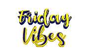 Finally Friday Fri-Yay Sticker by OpticalArtInc.
