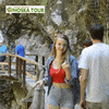 hoskatour girl slovenia gorge holka GIF
