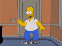 homer simpson dancing GIF