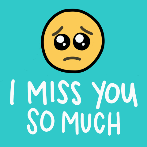 I Miss You GIF by Heather Roberts