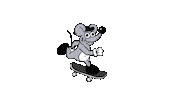 Mouse Noord Sticker by Skateboard School Amsterdam