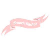 Thriftyandthirsty girl pink friends breakfast Sticker