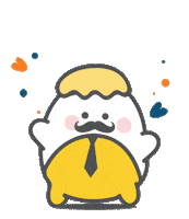 Mascot Egg Sticker by Superbuy.my