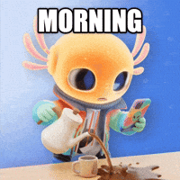 Tired Good Morning GIF by Super Studios