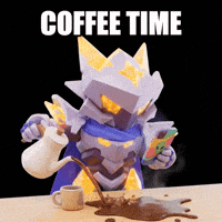 Tired Coffee Time GIF by Super Studios (Community)