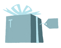 Christmas Shopping Sticker