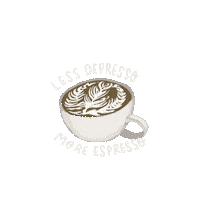 Coffee Elowyn Makes Art Sticker by Elowyn