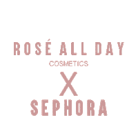 beauty makeup Sticker by Rosé All Day Cosmetics