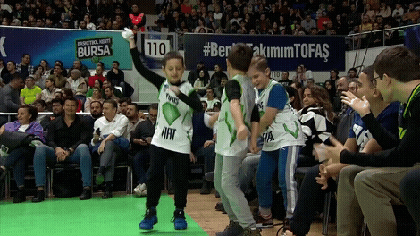 Happy Dance GIF by Basketball Champions League