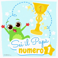 Fathers Day Love GIF by Coccole Sonore