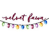 Christmas Holiday Sticker by Velvet Fawn