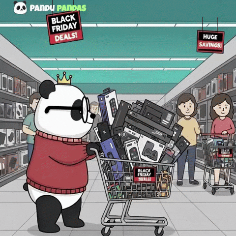 Black Friday Buy GIF by Pandu Pandas