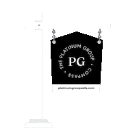 Real Estate Compass Sticker by The Platinum Group