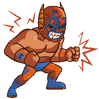 Lucha Libre Wwe Sticker by Guerrero Maya