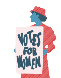 BallotReady vote election 1920 suffrage Sticker