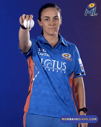 Heather Graham Cricket Gifs GIF by Mumbai Indians