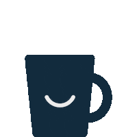 eunoiadigital coffee morning tea cafe Sticker
