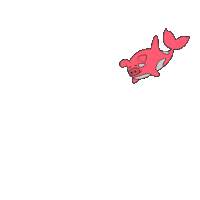 sobelle2496 pink pig whale isobelledb Sticker