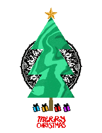 Happy Merry Christmas Sticker