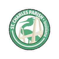 stcharlesgov scp st charles parish river parishes Sticker