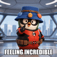 Mascot Superhero GIF by ZaddyFi