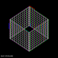 Illustration Distort GIF by Psyklon