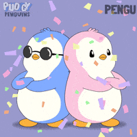 Happy Birthday Good Job GIF by Pudgy Penguins