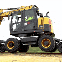 Excavator Digger GIF by HYDREMA