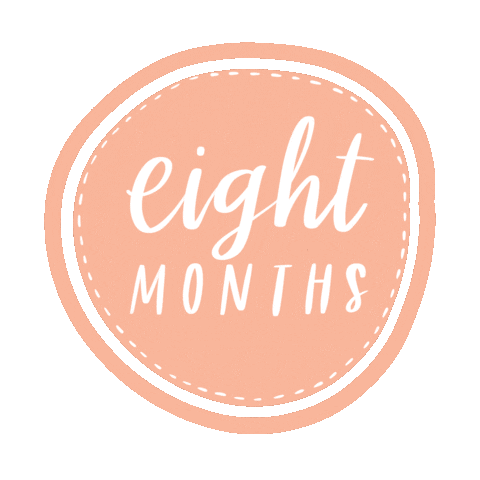 joymarkstudio mom life milestone baby age baby months Sticker